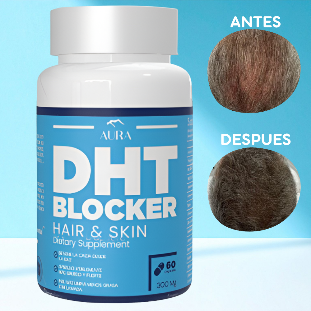 BLOQUEADOR DE DHT PARA CABELLO Y PIEL - AURA